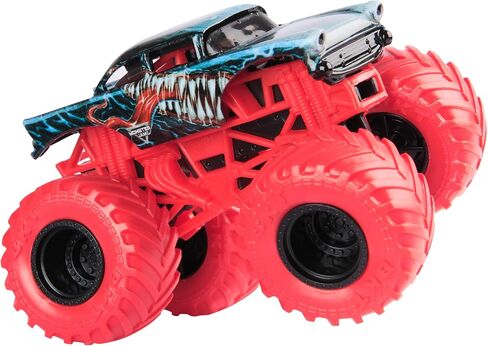 Monster Jam ، Marvel Official Venom Monster Truck ، Vie-Cast Motent ، 1:64 Scale ، Super Hero Kids Toys for Boys Age 3 and Up in Saudi Arabia