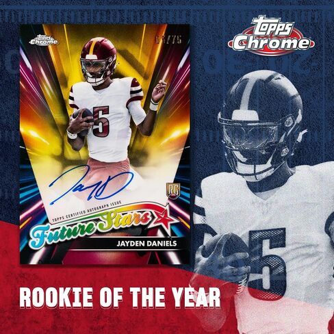 2024 Topps Chrome Football Cards Factory Sealed Mega Box in Saudi Arabia