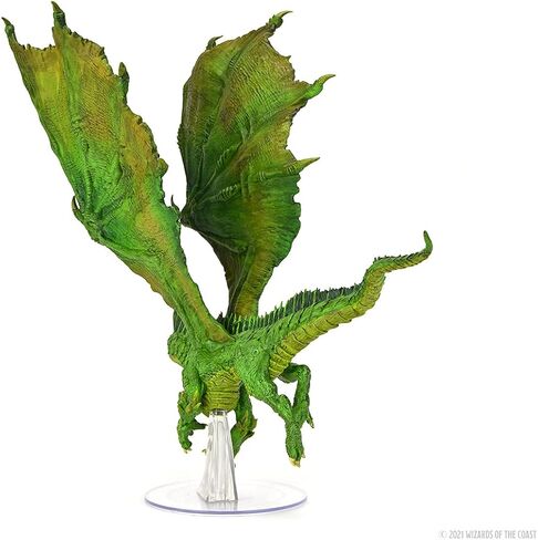 WizKids D&D Icons of The Realms: Adult Green Dragon Premium Figure in Saudi Arabia