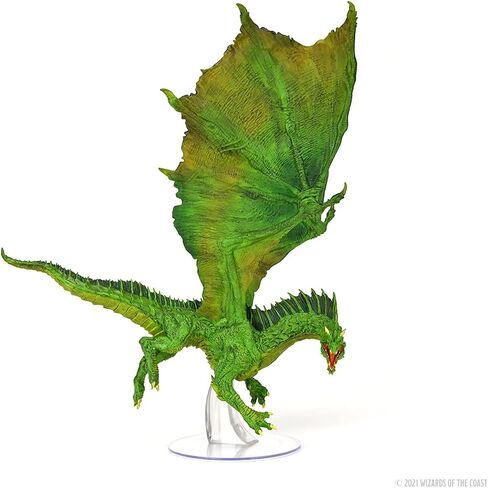 WizKids D&D Icons of The Realms: Adult Green Dragon Premium Figure in Saudi Arabia