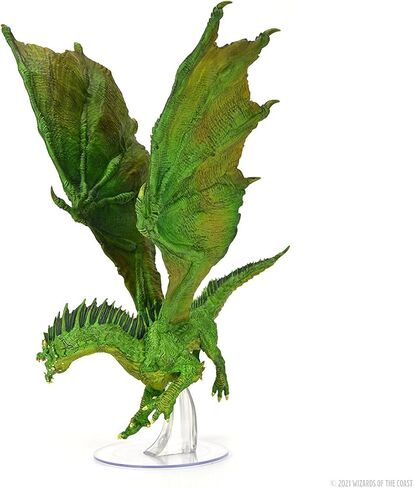 WizKids D&D Icons of The Realms: Adult Green Dragon Premium Figure in Saudi Arabia