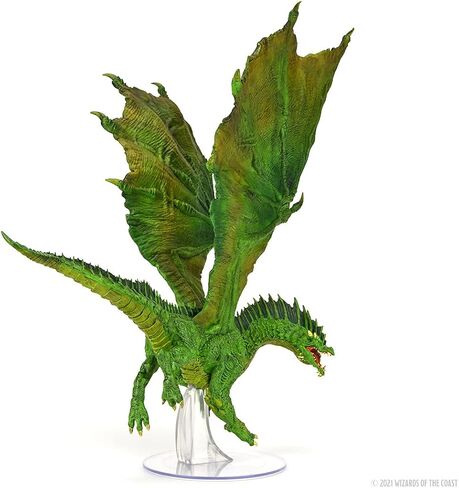 WizKids D&D Icons of The Realms: Adult Green Dragon Premium Figure in Saudi Arabia