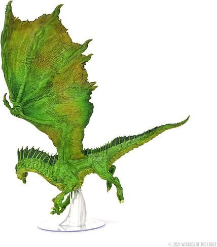 WizKids D&D Icons of The Realms: Adult Green Dragon Premium Figure in Saudi Arabia