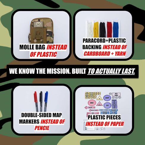 مجموعة طراز التضاريس من قبل Samri ، قطع بلاستيكية مع حقيبة Molle - Platoon و Squad TMK ، مجموعة طاولة الرمال لمدرسة CST ، Ranger School ، IBOLC in Saudi Arabia