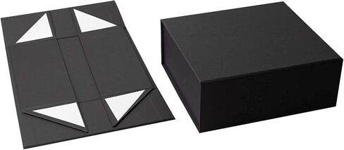 RSGIFT 7.8x7x3.1 بوصة ، صندوق هدايا أبيض مع غطاء ، مربع اقتراح من العريس القابلة للطي مع مغناطيسي ، صناديق هدايا للهدايا ، الزفاف ، عيد الميلاد ، عيد ميلاد in Kuwait