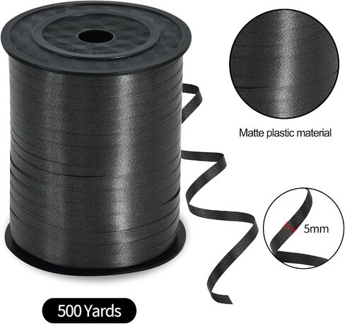 TONIFUL 500 Yards Curling Ribbon-Balloon Ribbon-Balloon String for Art&Craft Decor,Gift Wrapping,Ribbons and Bows for Christmas New Year Birthday Gifts (Green) in Kuwait