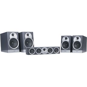 Jamo S7-17HCS Home Cinema System, Blue Fjord - Delivers High-Resolution, Room-Filling Sound - Includes Two S7-15B Bookshelf Speakers, Two S7-17B Bookshelf Speakers & One S7-43C Center Channel