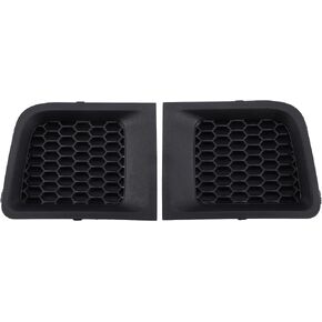 X AUTOHAUX 1 Pair Front Left Right Side Lower Bumper Grille Insert Bezel Cover 5XB62LXHAA 5XB63LXHAA for Jeep Renegade 2015-2018