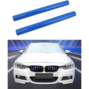 Grill Stripes for BMW F30 F32 F20 F36, Kidney Grille Inserts Trim for BMW 3 4 Series (Blue)