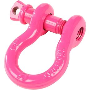 Rugged Ridge | D-Ring Shackle, 3/4 inch, 9500 Lb, Pink | 11235.23