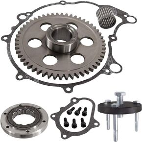 Starter Clutch Gear One Way Bearing and Gasket Kit set for Yamaha Raptor 660 2001 2002 2003