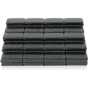 EASYBERG 1oz. Stick on Wheel Weights, Black Tire Balancing Wheel Weights for Motorcycles, Cars, Trucks, SUVs, Low Profile, Total 72pcs 72oz.