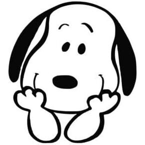 Snoopy Peanuts Woodstock - Sticker Graphic - Auto, Wall, Laptop, Cell, Truck Sticker for Windows, Cars, Trucks