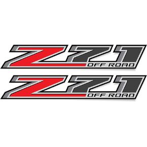 GOLD HOOK Decal for Trucks Chevy Silverado Z71 Off Road Stickers - F (2014-2024) Bed Side 1500 2500 HD (Peel & Stick) Easy Installation