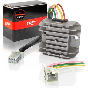 1PZ RV2-W04 4 Wires Voltage Regulator Rectifier for Motorcycle Boat ATV GY6 50 150cc Scooter Moped JCL NST Taotao