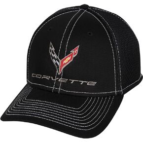 C8 Corvette Accent Stitch Hat - Chevrolet Performance Stretch Fit Cap