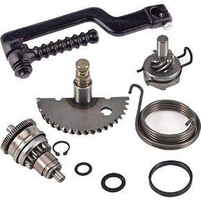 Start Gear Shaft Idle Start Clutch Kick Pedal Kit Replacement for GY6 49cc 50cc 139qmb ATV Go Kart Scooters Moped Roketa Taotao Jonway