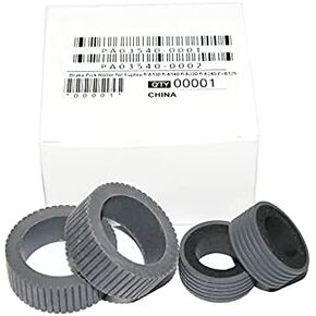 1set PA03540-0001 PA03540-0002 Brake Roller + Pick Roller Pickup Roller Compatible with fi-6240Z fi-6140Z fi-6230Z fi-6130Z fi-6240 fi-6140 fi-6230 fi-6130 fi-6125 fi-6225 (Comptible New)