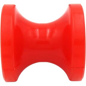 3" Red Polyurethane Bow Roller Stop Boat Marine Trailer Shaft 1/2" Non Marking