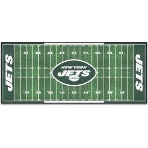 FANMATS 7362 New York Jets Field Runner Rug - 30in. x 72in.