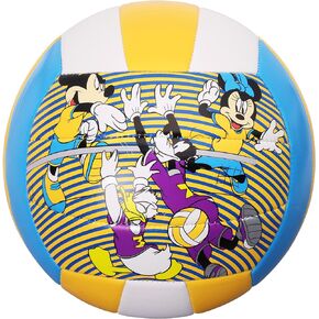 Capelli Sport Disney Mickey Mouse Kids Volleyball Size 4, Minnie Mouse, Donald Duck and Goofy Soft Light Touch Youth Sports Training Ball for Indoor and Outdoor Use, Multi