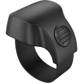 Bluetooth 5.1 Smart Ring Selfie Remote Shutter for iPhone & Android Camera Wireless Remote Control Selfie Button for iPad iPod Tablet, HD Selfie Clicker for Taking Photos & Videos (Black)
