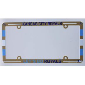 Wincraft MLB License Plate with Full Color Frame