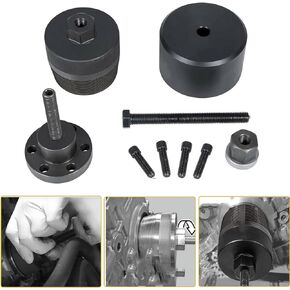 2241 مجموعة إزالة وتركيب مانع تسرب العمود المرفقي الأمامي مناسبة لسيارات BMW N20، N26-110371، 110372، 2212822، 119231، 119233
