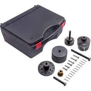 مجموعة إزالة ختم العمود المرفقي، مزيل ختم الزيت الأمامي والخلفي للعمود المرفقي وأداة التثبيت لمحركات BMW N52 N54، 325i 325xi 525i 525xi 125i 528i 528xi 330i 330xi in Kuwait