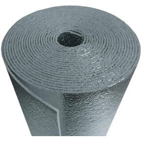 منتجات الطاقة الأمريكية 200 قدم مربع عازل رغوي عاكس للحرارة عازل حراري 2'x100' AD3 عزل DIY مقاوم للعوامل الجوية ومقاوم للماء / يلبي رموز الحريق / صنع في الولايات المتحدة الأمريكية