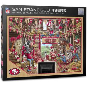 YouTheFan NFL Barnyard Fans 500pc Puzzle