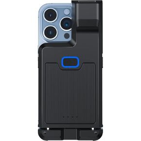 Alacrity Bluetooth 2D Barcode Scanner Upgraded 1D 2D QR Wireless Portable Back Clip Barcode Reader Scanner for Smartphone iPhone iOS Android