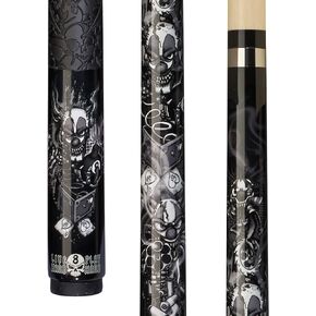 Players Pool Cue Stick - Live Hard Series Killer Klown Edition D-CN 19oz