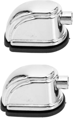 Drum Accessories Drum Hardware lugs Snare Drum lugs Metal Drum Ear Durable Lugs Drum Hooks Music Accessories Silver Accessories Oval 2Pcs Tom Drum Lugs in Saudi Arabia