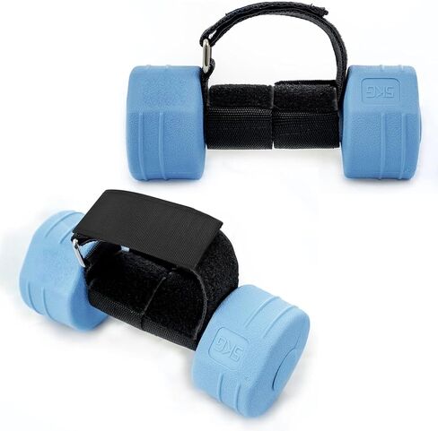 2Pcs Ankle Straps for Dumbbells Weights, Adjustable Weights, Foot Dumbbell Attachment, Tibialis Trainer, Leg Extensions Home Gym Equipment for Women and Men in Kuwait