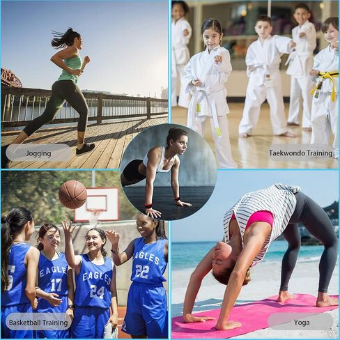 Ankle/Wrist Weights, Small Leg Arm Hand Cuff Weights for Women Kids, Exercise Equipment with Adjustable Straps for Fitness Gym Dancing Walking Jogging Gymnastics Aerobics in Saudi Arabia