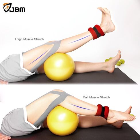 JBM أوزان الكاحل المعصم أوزان الساق 2 رطل 4 رطل 6 رطل زوج من وزن الكاحل مع أشرطة قابلة للتعديل للمشي والركض وصالة الألعاب الرياضية واللياقة البدنية وممارسة الجمباز والتمارين الرياضية in Kuwait