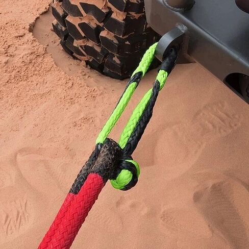 Bubba Rope 176745-PROBB عالي التحمل 7/16 بوصة صناعي ناعم تكبل Gator Jaw PRO قوة كسر تبلغ 52300 رطل مع بلازما UHMPE باللون الأزرق والأسود، ملحق مثالي للتعافي وسحب السيارة العالقة in Kuwait
