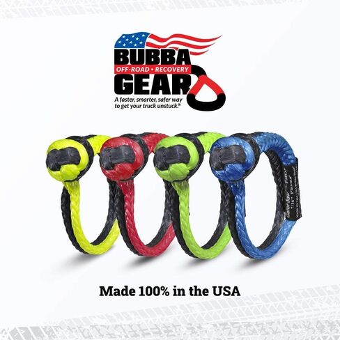 Bubba Rope 176745-PROBB عالي التحمل 7/16 بوصة صناعي ناعم تكبل Gator Jaw PRO قوة كسر تبلغ 52300 رطل مع بلازما UHMPE باللون الأزرق والأسود، ملحق مثالي للتعافي وسحب السيارة العالقة in Kuwait