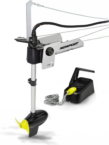 محرك التصيد NK180 Kayak مع مجموعة دعامات التثبيت والتوجيه، محرك بدون فرش مكافئ بقوة 1.8 حصان متوافق مع بطاريات ليثيوم 24 فولت، أو AGM، أو بطاريات الدورة العميقة لحمض الرصاص (البطارية غير متضمنة) in Kuwait