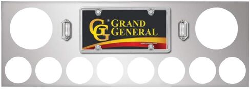 GG Grand General 91899 Stainless Steel Rear Light Panel and Cover with 4-7/16 inches and 2-1/4 inches Holes in Saudi Arabia