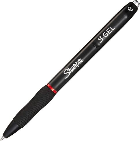 Sharpie S-Gel | Gel Pens | Medium Point (0.7mm) | Black Ink | 12 Count in Saudi Arabia