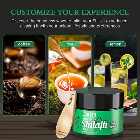Shilajit Pure Himalayan Organic for Men & Women: Authentic Shilajit Resin with Fulvic Acid & Trace Minerals Complex for Energy & Immune Support 50g (100 Days Supply) in Saudi Arabia
