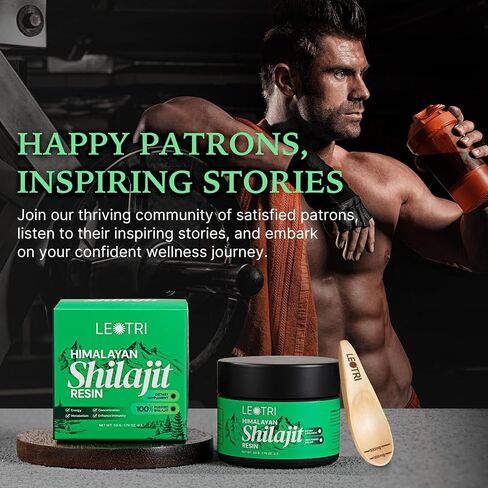 Shilajit Pure Himalayan Organic for Men & Women: Authentic Shilajit Resin with Fulvic Acid & Trace Minerals Complex for Energy & Immune Support 50g (100 Days Supply) in Saudi Arabia