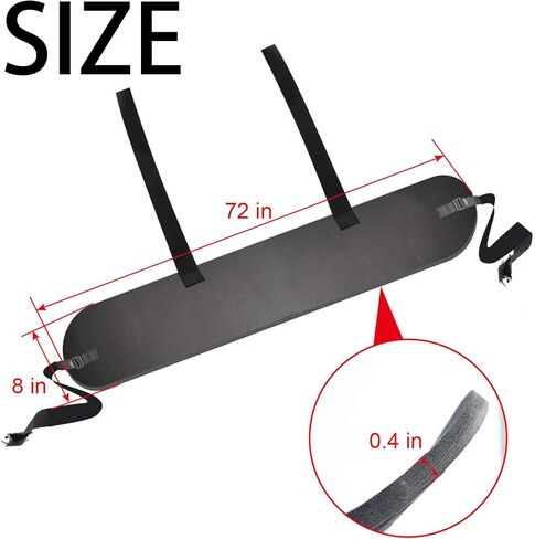 Universal Bumper Guard Protection, Rear Bumper Protector for Cars SUVs Trucks, Black Rear Bumper Guard in Saudi Arabia
