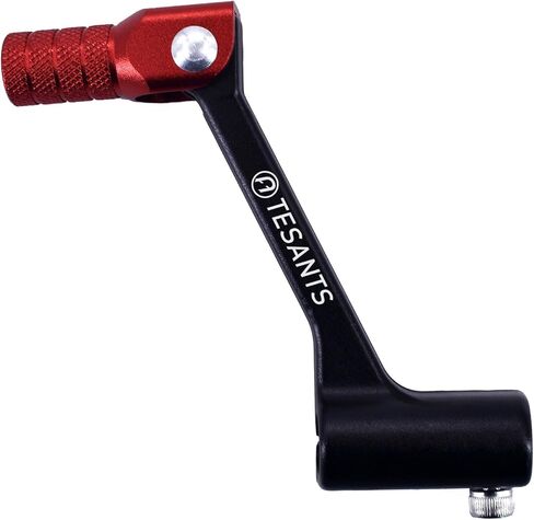 رافعة ناقل الحركة المصنوعة من الألومنيوم باستخدام الحاسب الآلي، رافعة ناقل الحركة قابلة للطي تناسب 50cc 70cc 110cc 125cc دراجة نارية الترابية دراجة نارية موتوكروس دراجة سباق الطرق الوعرة (أسود + ذهبي) in Kuwait