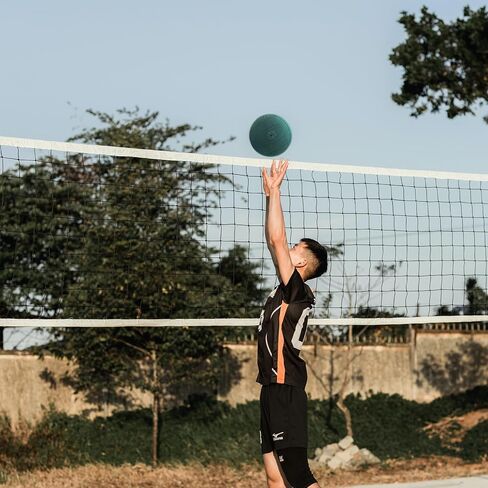 Official Size 5 Volleyball for Indoor Outdoor, Soft Beach Sand Volleyball for Beginner Teenager Adult(Without Pump) in Kuwait