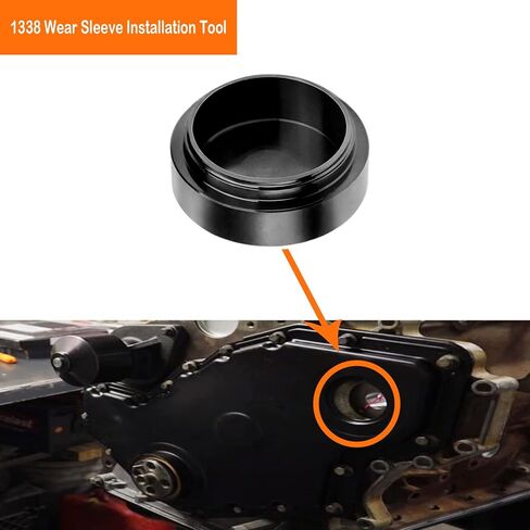 غطاء أمامي لأداة تركيب ختم العمود المرفقي متوافق مع دودج كومينز 3.9L/ 5.9L/ 6.7L ديزل in Kuwait