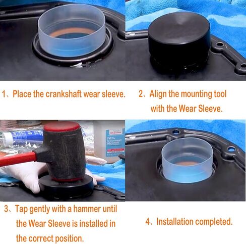 غطاء أمامي لأداة تركيب ختم العمود المرفقي متوافق مع دودج كومينز 3.9L/ 5.9L/ 6.7L ديزل in Kuwait