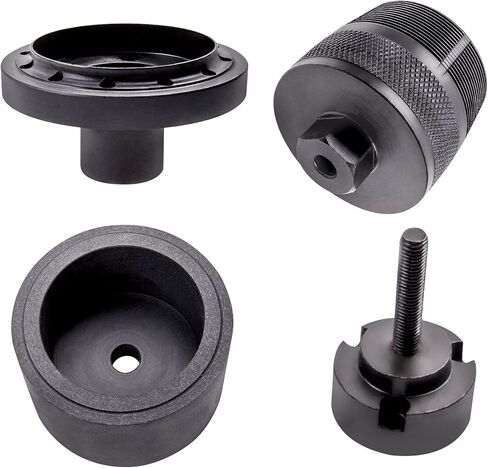 مجموعة إزالة ختم العمود المرفقي، مزيل ختم الزيت الأمامي والخلفي للعمود المرفقي وأداة التثبيت لمحركات BMW N52 N54، 325i 325xi 525i 525xi 125i 528i 528xi 330i 330xi in Kuwait